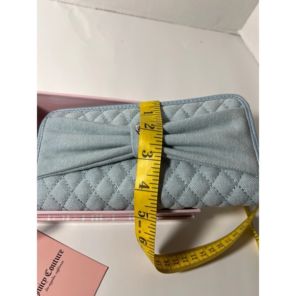 Juicy couture denim wallet nwt - Picture 3 of 4